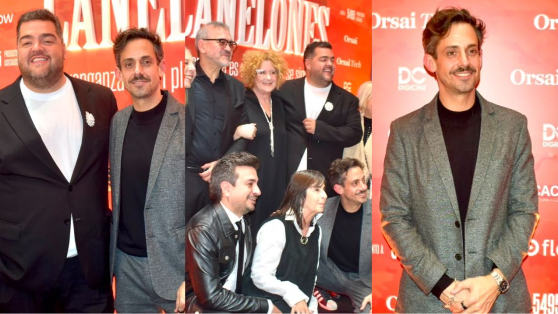 Exitoína: En fotos, así fue la avant premiere de «Canelones» con Darío Barassi, Agustín Aristarán, Verónica Llinás y César Bordón