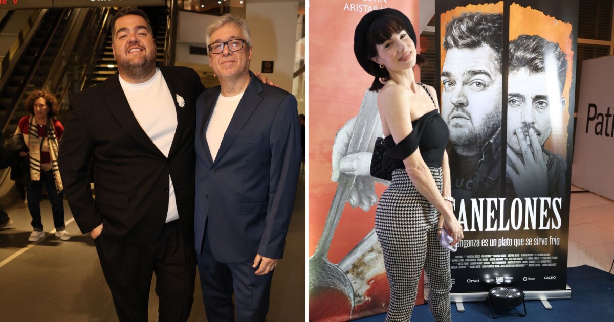 Revista Gente: De Darío Barassi a Verónica Llinás y Magui Bravi: las mejores fotos de los famosos en la avant premiere de «Canelones»